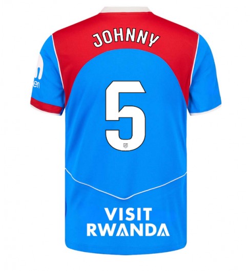 Atletico Madrid Johnny Cardoso #5 Tredjedrakt 2025-26 Korte ermer Atletico Madrid Johnny Cardoso #5 Tredjedrakt 2025-26 Korte ermer